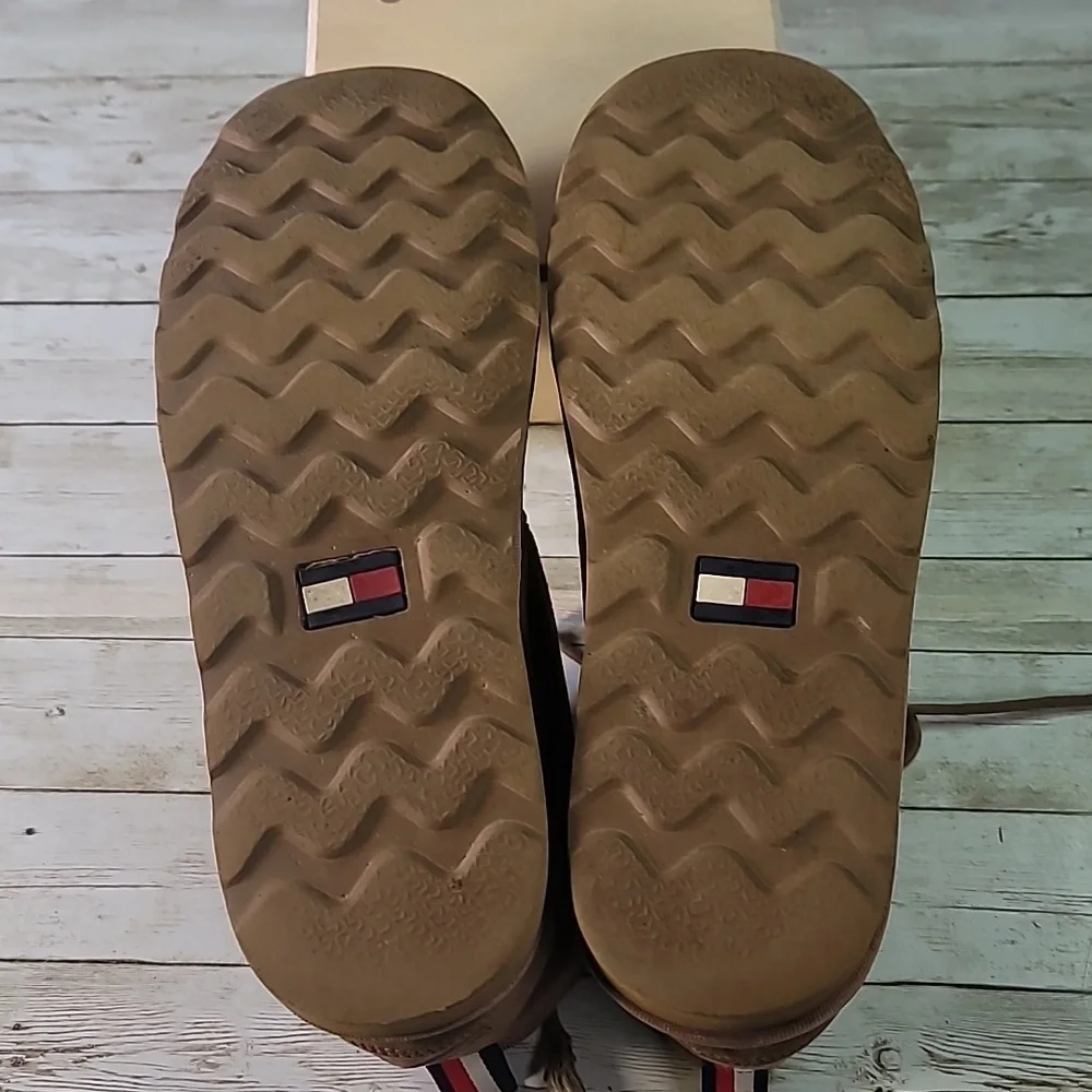 Tommy Hilfiger Mens Chukka Boots Welsh 2 Size‎ 11 Sherpa Lined